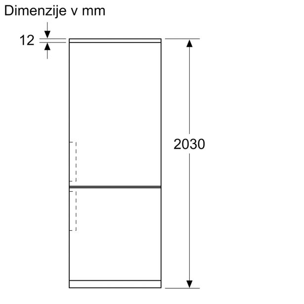 HLADILNIK IN ZAMRZOVALNIK BOSCH KGN492IDF