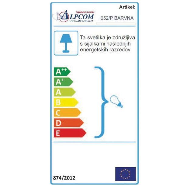 KLASIČNA PLAFONJERA ALPCOM 052/P MINIJONI