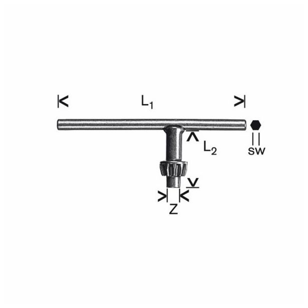 KLJUČ ZA VRTALNO GLAVO BOSCH S2
