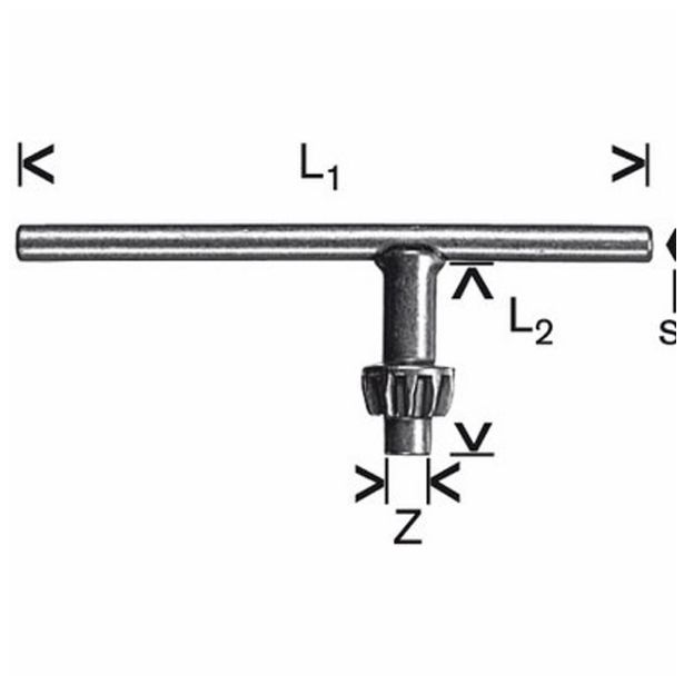 KLJUČ ZA VRTALNO GLAVO BOSCH ZS14