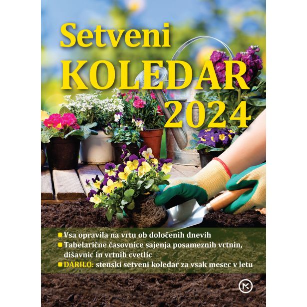 KNJIGA MK ZALOŽBA SETVENI KOLEDAR 2024