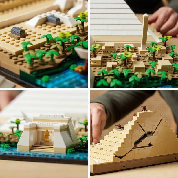 KOCKE LEGO ARCHITECTURE VELIKA PIRAMIDA V GIZI 21058