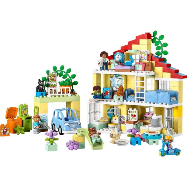 KOCKE LEGO DUPLO 10994 DRUŽINSKA HIŠA 3V1