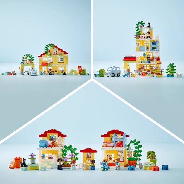 KOCKE LEGO DUPLO 10994 DRUŽINSKA HIŠA 3V1