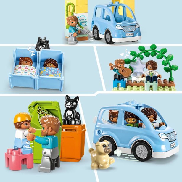 KOCKE LEGO DUPLO 10994 DRUŽINSKA HIŠA 3V1