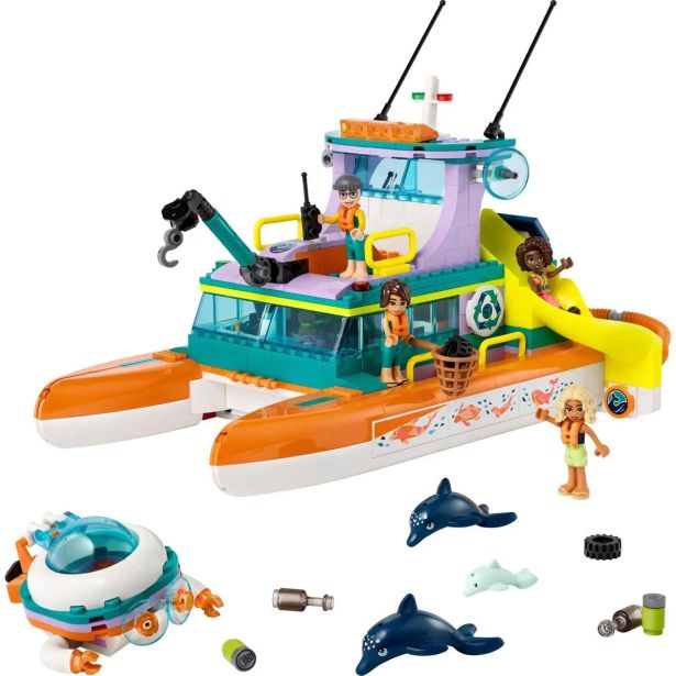 KOCKE LEGO FRIENDS POMORSKI REŠEVALNI ČOLN 41734