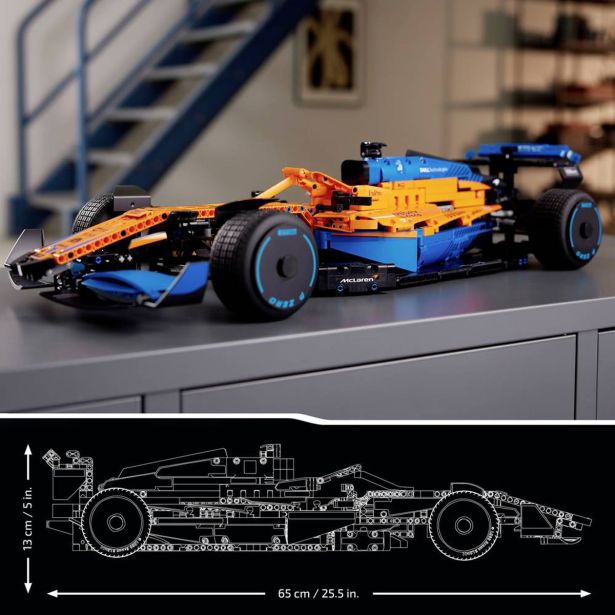 KOCKE LEGO TECHNIC XMCLAREN FORM 1 DIRKALNI AVTOMOBIL 42145