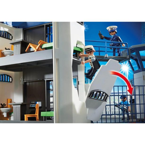 KOCKE PLAYMOBIL POLICIJSKA POSTAJA Z ZAPOROM 6919