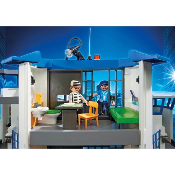 KOCKE PLAYMOBIL POLICIJSKA POSTAJA Z ZAPOROM 6919