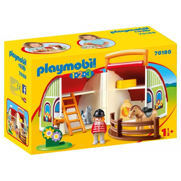 KOCKE PLAYMOBIL PRENOSNA KMETIJA 70180