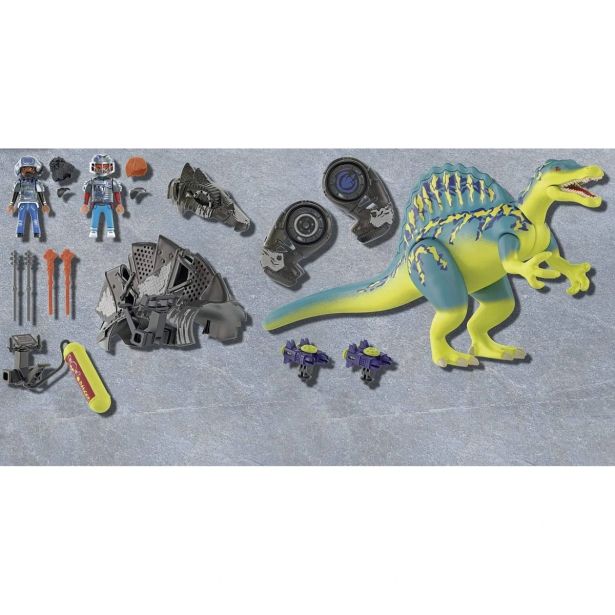 KOCKE PLAYMOBIL SPINOSAURUS: DVOJNA MOČ OBRAMBE 70627