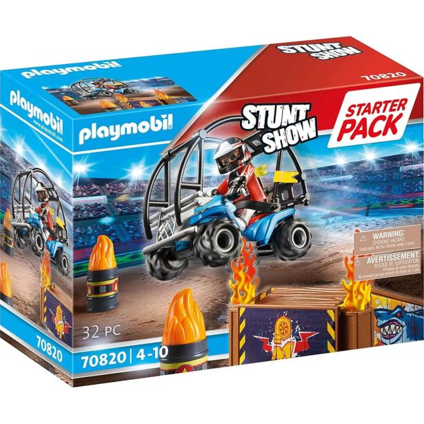 KOCKE PLAYMOBIL ZAČETNI SET KASKADERSKI SHOW 70820