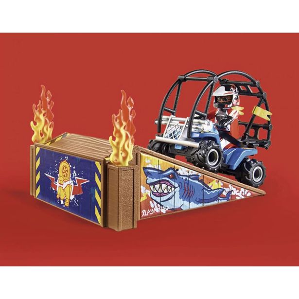KOCKE PLAYMOBIL ZAČETNI SET KASKADERSKI SHOW 70820