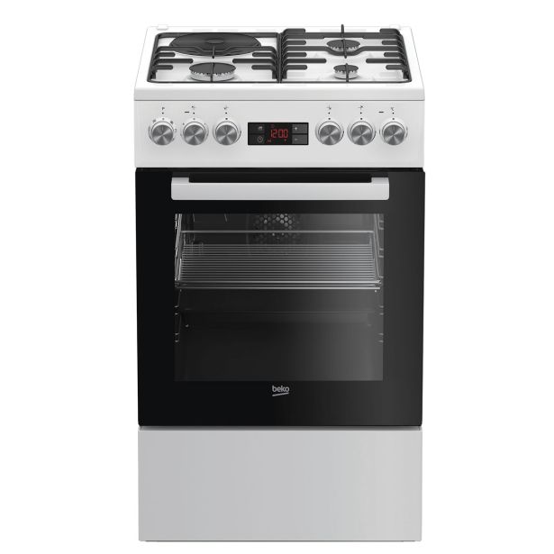 KOMBINIRANI ŠTEDILNIK BEKO FSE53320DWCS 3 + 1