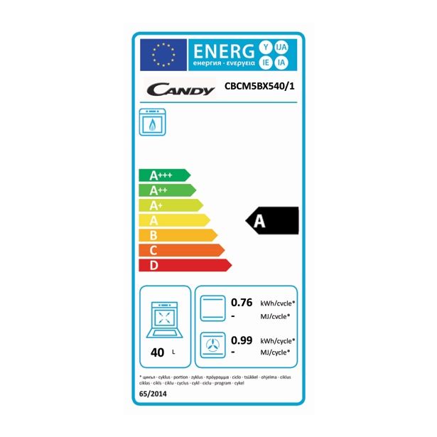 KOMBINIRANI ŠTEDILNIK CANDY CBCM 5BX540