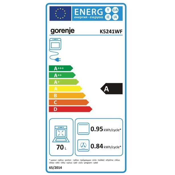 KOMBINIRANI ŠTEDILNIK GORENJE K5241WF