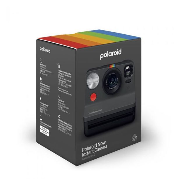 INSTANT  FOTOAPARAT POLAROID NOW 2 ČRN