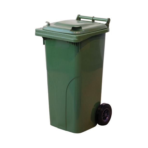 KONTEJNER - ZABOJNIK EKO LUX SMETNJAK 240 L PVC ZELEN ZABOJNIK+KOLO+OS