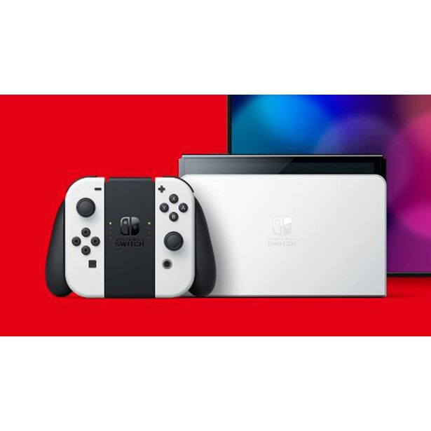 IGRALNA KONZOLA NINTENDO SWITCH OLED BELA