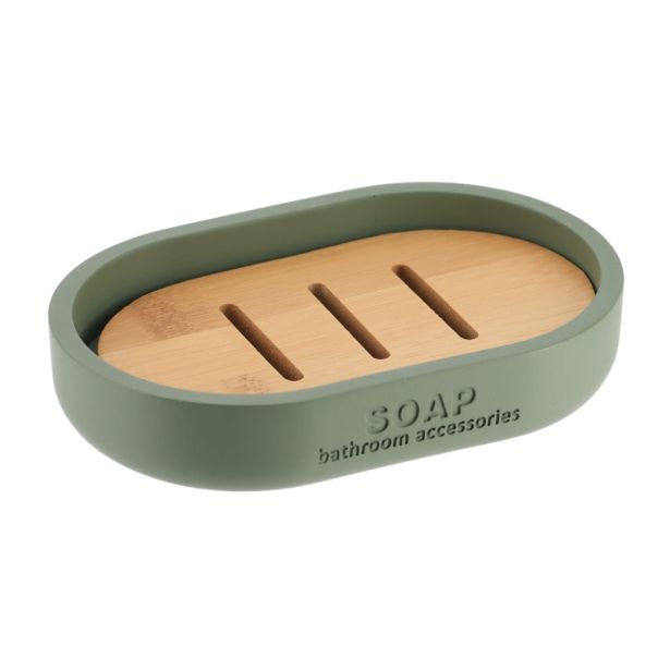 KOPALNIŠKA GALANTERIJA TENDANCE POLYRESIN DRŽALO ZA MILO KAKI/BAMBOO