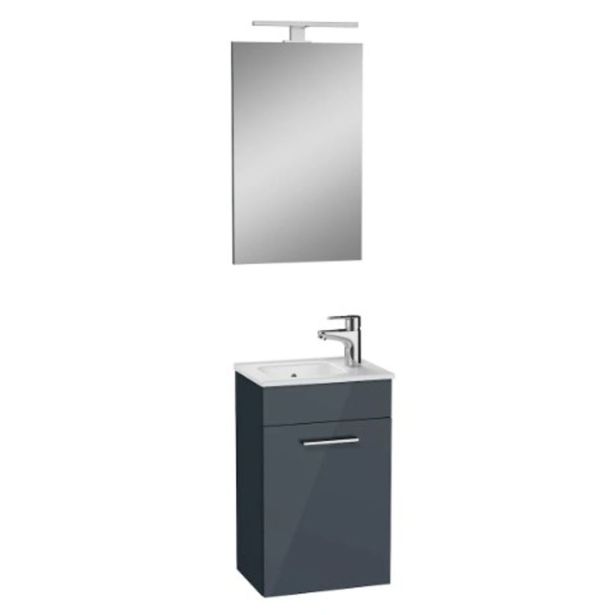 KOPALNIŠKI BLOK 40X28X140CM VITRA MIA ANTRACIT