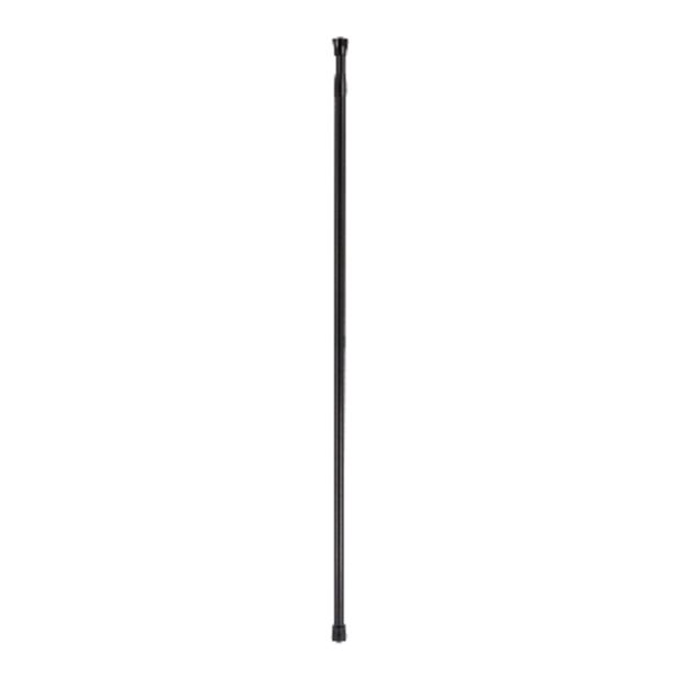 KOPALNIŠKI DODATKI TENDANCE DRŽALO ZAVESE ZA KAD 110-200 CM ČRNO ALU