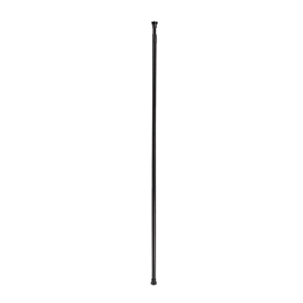 KOPALNIŠKI DODATKI TENDANCE DRŽALO ZAVESE ZA KAD 135-250 CM ČRNO ALU