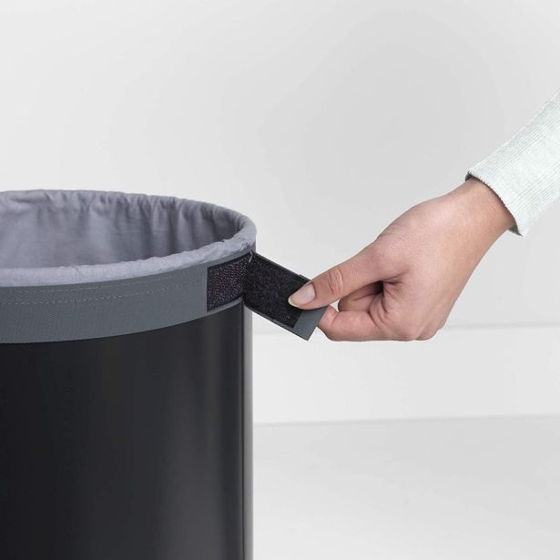 KOŠ ZA PERILO BRABANTIA OKROGEL 35 L, MATT BLACK