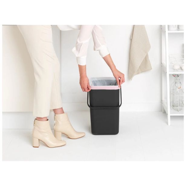 KOŠ ZA SMETI BRABANTIA SORT & GO 25 L SIV