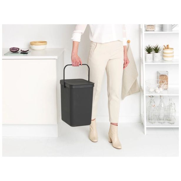 KOŠ ZA SMETI BRABANTIA SORT & GO 25 L SIV