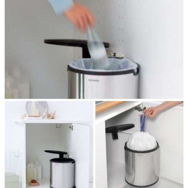 KOŠ ZA SMETI BRABANTIA VGRADNI BUILT-IN 15 L KOVINSKI