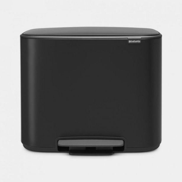 KOŠ ZA SMETI BRABANTIA ZA LOČEVANJE BO PEDAL BIN 3X11 L, ČRN