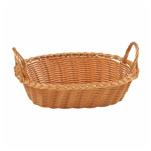 KOŠARA ZA KRUH KESPER 29X18X13 CM VEČNAMENSKA PLETENA PRALNA