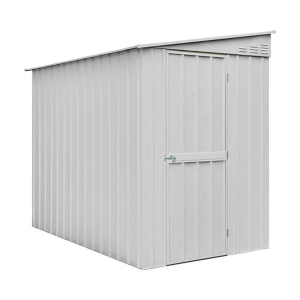 KOVINSKA VRTNA HIŠKA GLOBEL LEANTO 58 SREBRNA Š145 X G234 X V204 CM