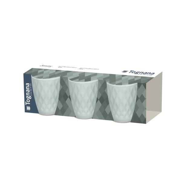 KOZAREC ZA VODO/SOK TOGNANA 320 ML JENNY GRIGIO MATT 3/1