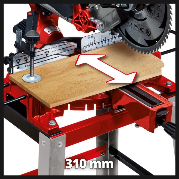 EINHELL POTEZNA ŽAGA S STOJALOM TC-SM 2531/1 U