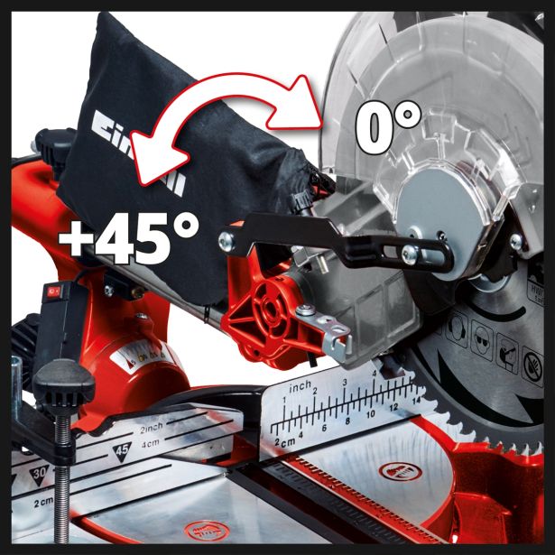 EINHELL POTEZNA ŽAGA S STOJALOM TC-SM 2531/1 U