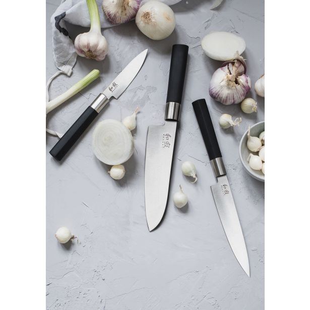 KUHINJSKI NOŽ KAI EUROPE WASABI BLACK ZA FILIRANJE 18 CM 6761F