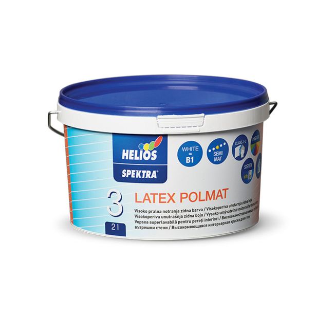 PROFESIONALNA BARVA HELIOS SPEKTRA LATEX POLMAT 2 L B1