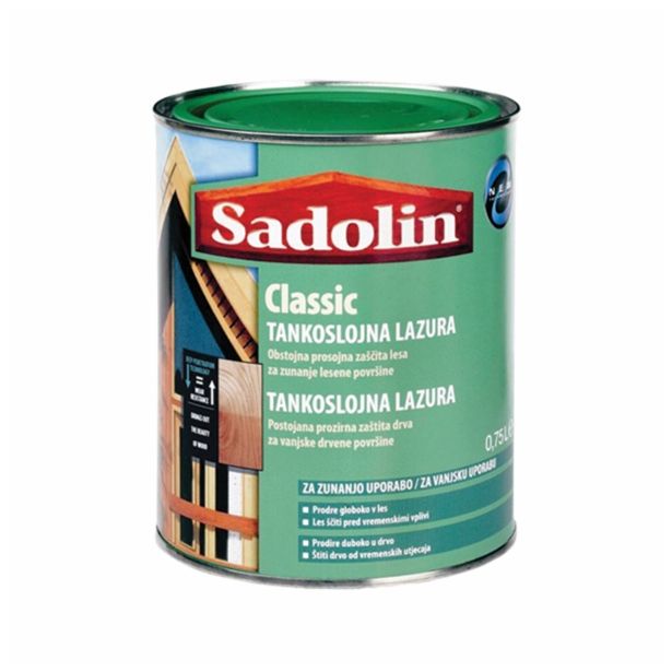 OLJE ZA LES SADOLIN HARDWOOD OIL 1 BREZBARVNI 2.5 L