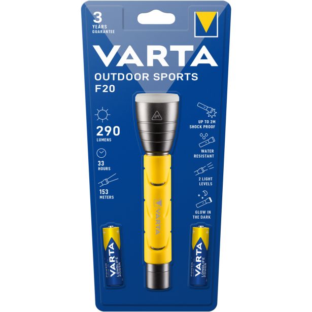 BATERIJSKA SVETILKA VARTA LED OUTDOOR SPORTS + 2XAA