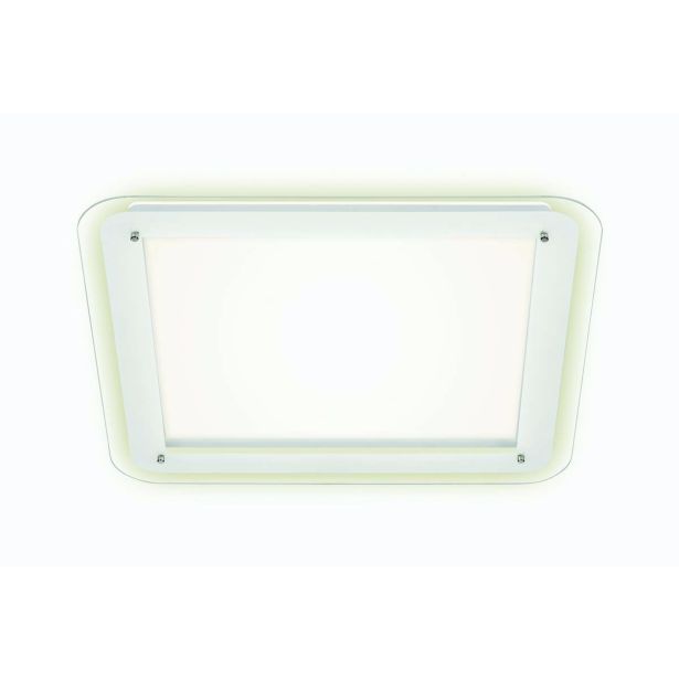 LED PANEL 22W NW KVADRATNI STEKLEN ROB