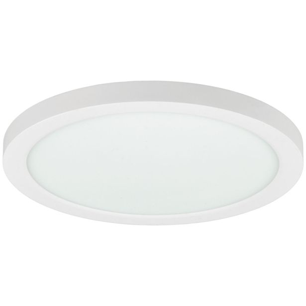 LED PANEL E2 18W CCT MULTIWATT OKROGLI BEL NADG./VGRAD.