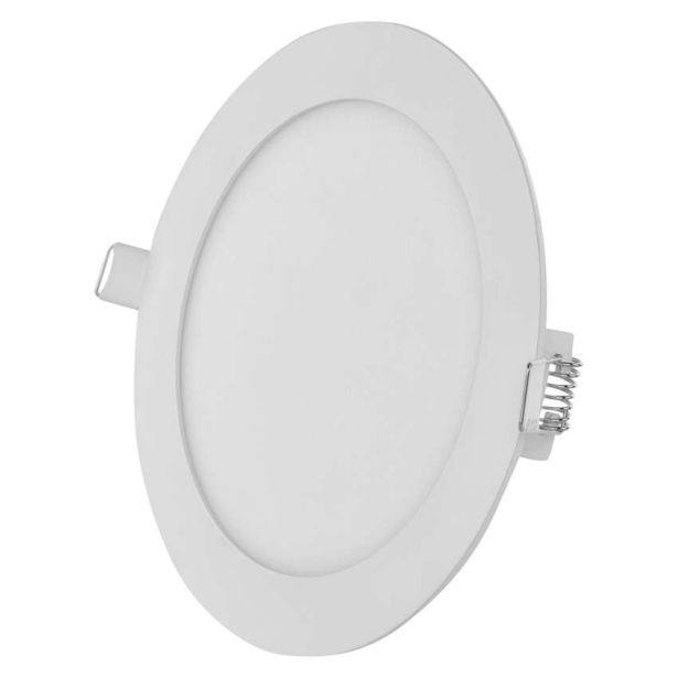 LED PANEL EMOS NEXXO 12.5W NW, BELI OKROGLI, VGRADNI