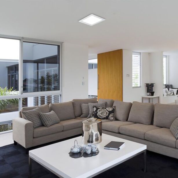 LED PANEL RABALUX SHAUN2 12W 3000K BELA KVADRATNA