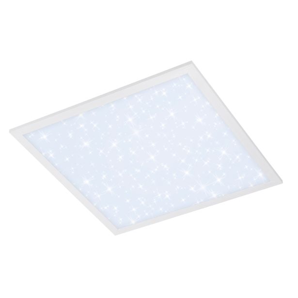 NADGRADNA STROP. SVETILKA BRILONER LED PANEL VESTA 18W CCT BEL, STAR, 30X30, DALJIN.