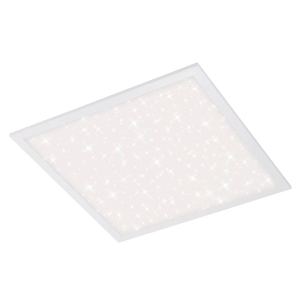 NADGRADNA STROP. SVETILKA BRILONER LED PANEL VESTA 18W CCT BEL, STAR, 30X30, DALJIN.