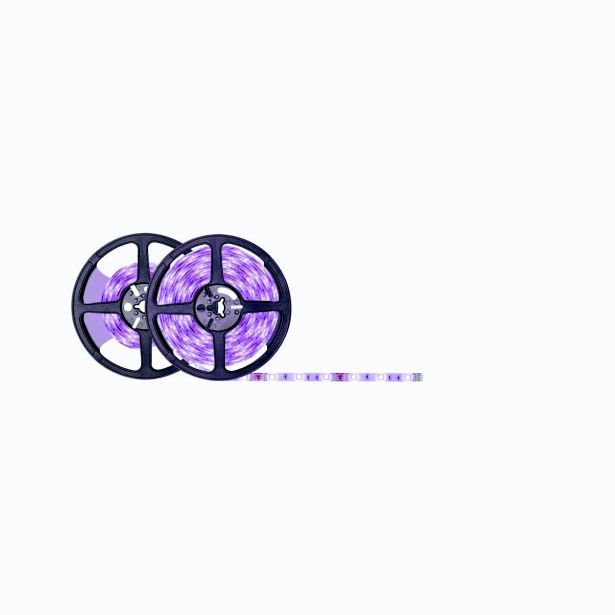 NOTRANJI LED TRAK LED TRAK 7.5M 26W RGB BARVNI, 230/12V DC