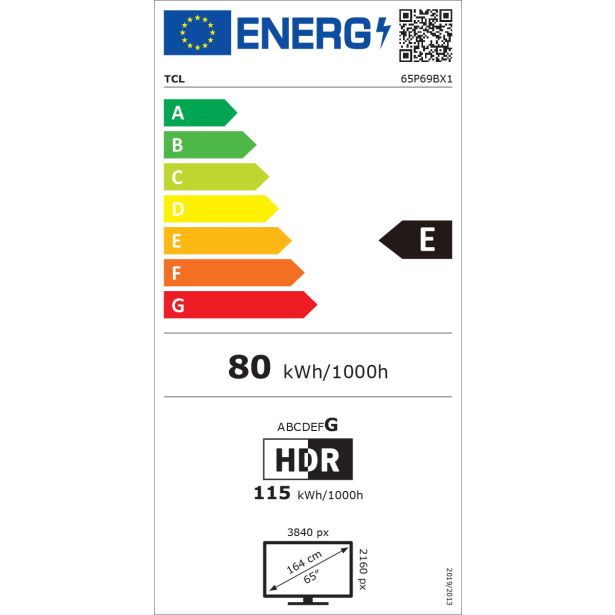 LED TV TCL 65P69B