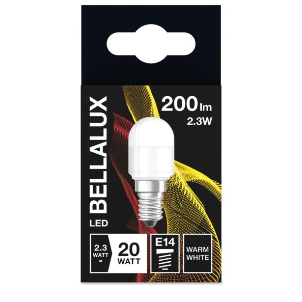 LED ŽARNICA E14 BELLALUX T26 2.3W/827 230V MAT